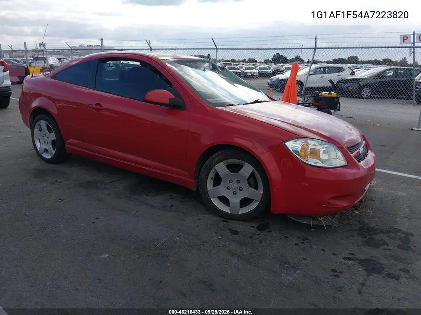 CHEVROLET COBALT 2010, VIN 1G1AF1F54A7223820