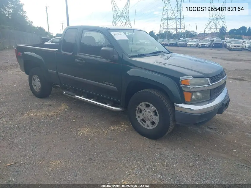 CHEVROLET COLORADO 2004, VIN 1GCDS196548182164