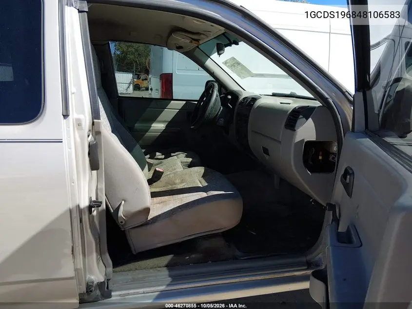 2004 CHEVROLET COLORADO VIN 1GCDS196848106583 — фото 5