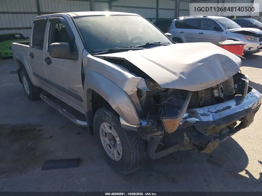 CHEVROLET COLORADO 2004, VIN 1GCDT136848140500