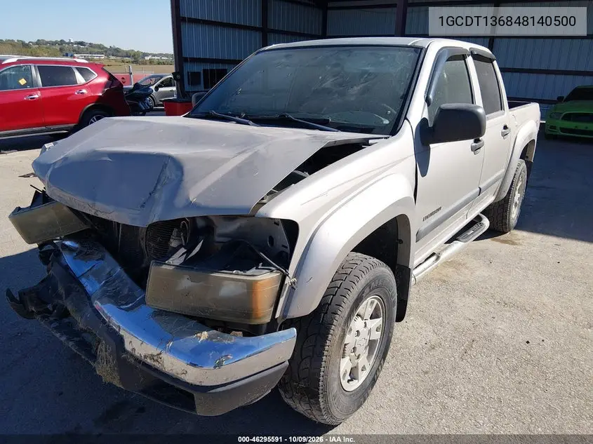 2004 CHEVROLET COLORADO VIN 1GCDT136848140500 — фото 2