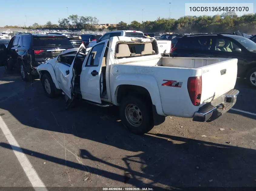 2004 CHEVROLET COLORADO VIN 1GCDS136548221070 — фото 3