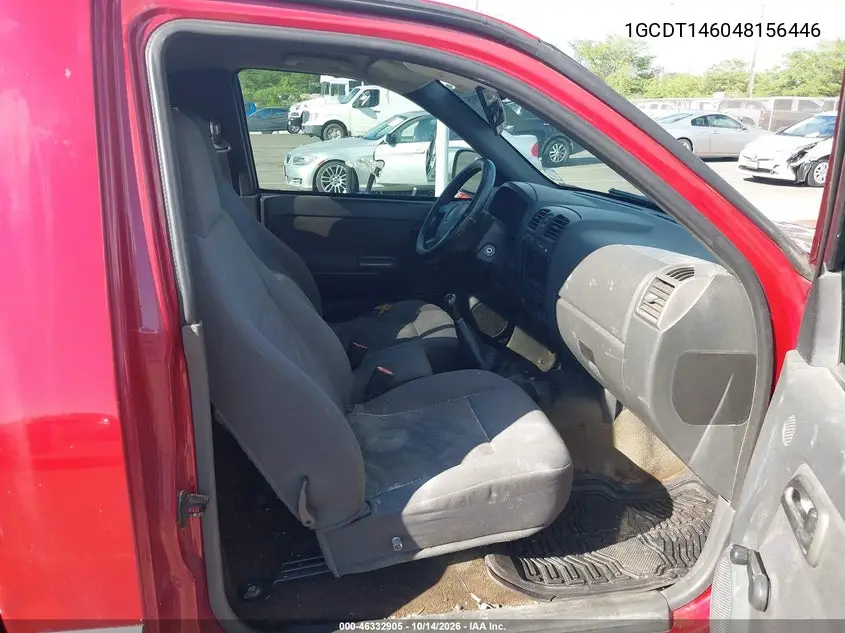 2004 CHEVROLET COLORADO VIN 1GCDT146048156446 — фото 5
