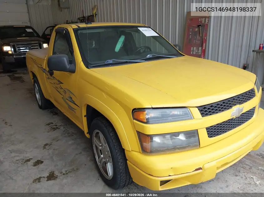 CHEVROLET COLORADO 2004, VIN 1GCCS146948198337