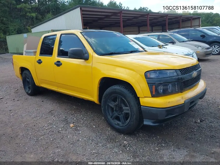 CHEVROLET COLORADO 2005, VIN 1GCCS136158107788