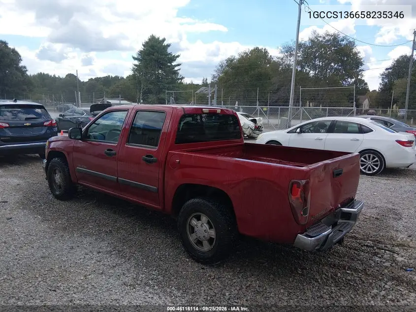 2005 CHEVROLET COLORADO VIN 1GCCS136658235346 — фото 3