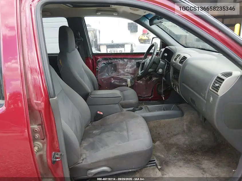 2005 CHEVROLET COLORADO VIN 1GCCS136658235346 — фото 5