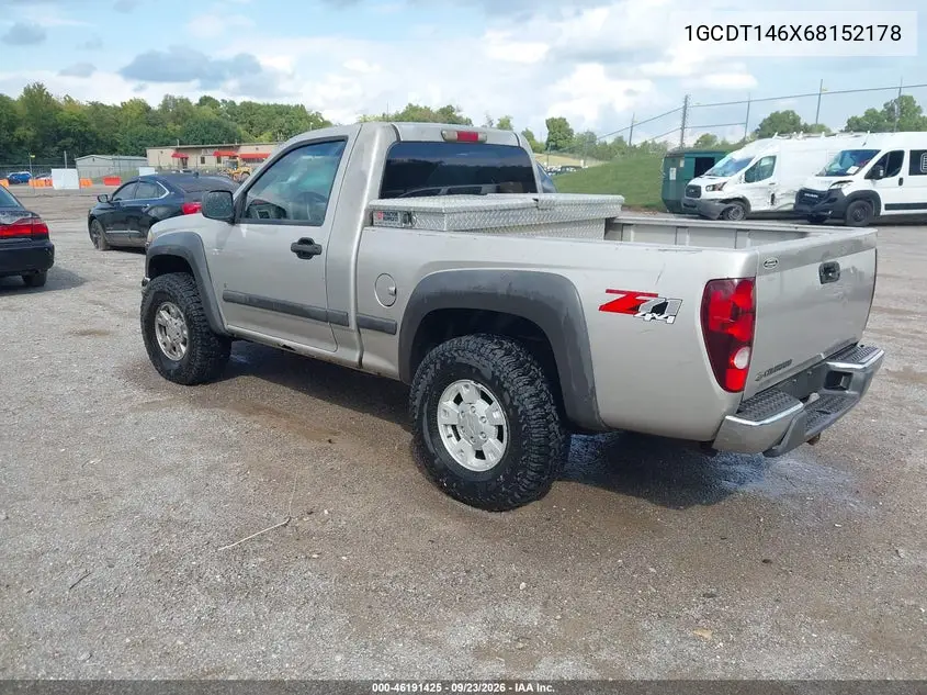 2006 CHEVROLET COLORADO VIN 1GCDT146X68152178 — фото 3