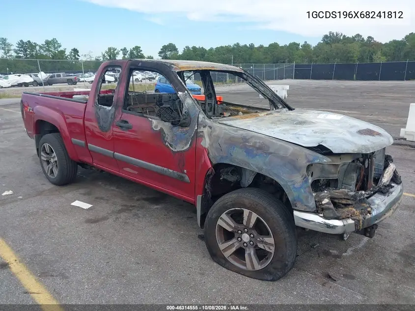 CHEVROLET COLORADO 2006, VIN 1GCDS196X68241812