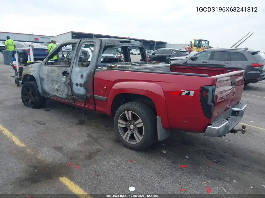2006 CHEVROLET COLORADO VIN 1GCDS196X68241812 — фото 3
