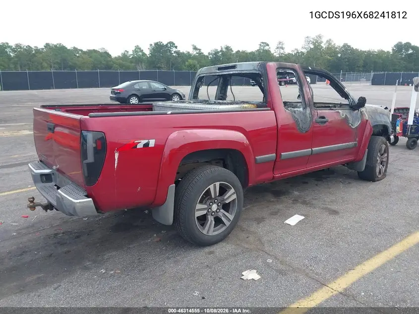 2006 CHEVROLET COLORADO VIN 1GCDS196X68241812 — фото 4