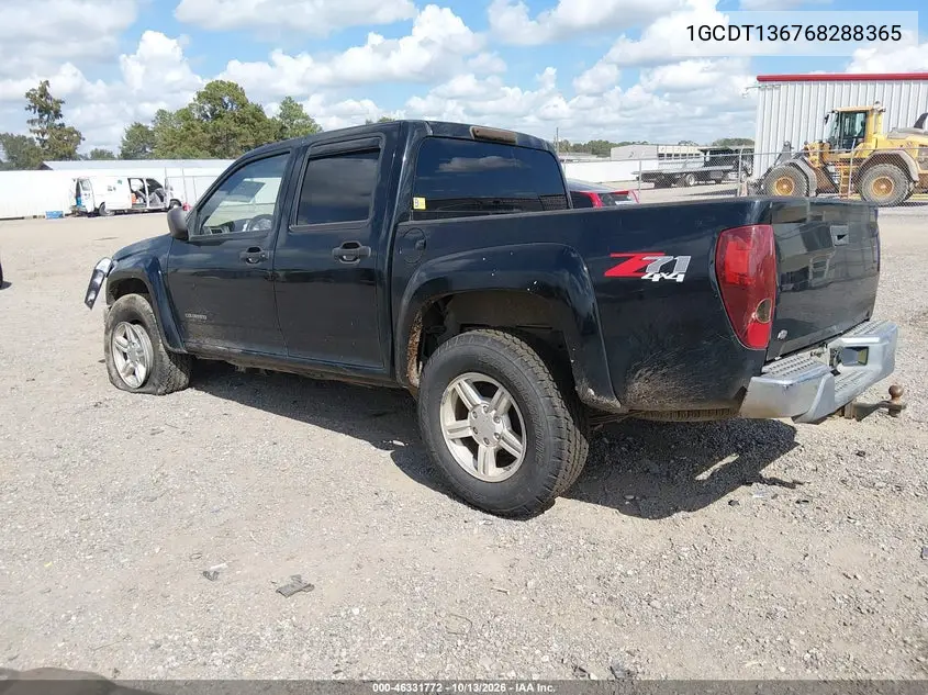 2006 CHEVROLET COLORADO VIN 1GCDT136768288365 — фото 3