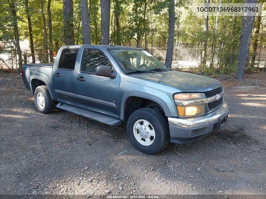 CHEVROLET COLORADO 2006, VIN 1GCDT136968317963