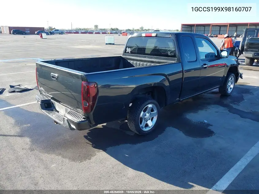 2009 CHEVROLET COLORADO VIN 1GCCS199X98160707 — фото 4