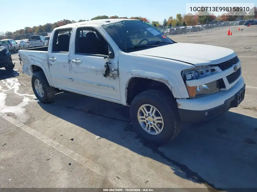 CHEVROLET COLORADO 2009, VIN 1GCDT13E998158910