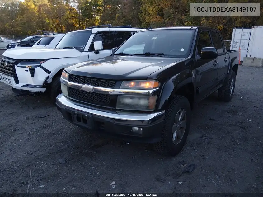 2010 CHEVROLET COLORADO VIN 1GCJTDDEXA8149107 — фото 2