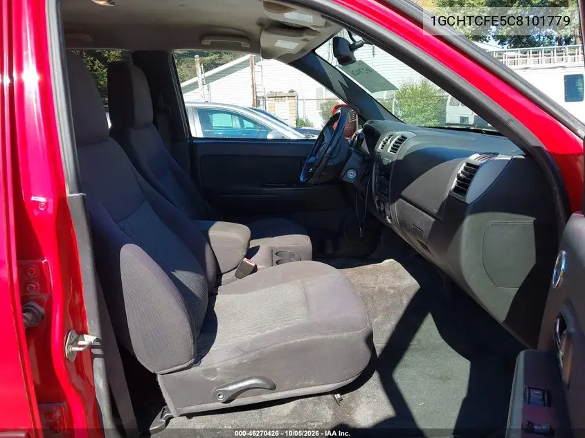 2012 CHEVROLET COLORADO VIN 1GCHTCFE5C8101779 — фото 5