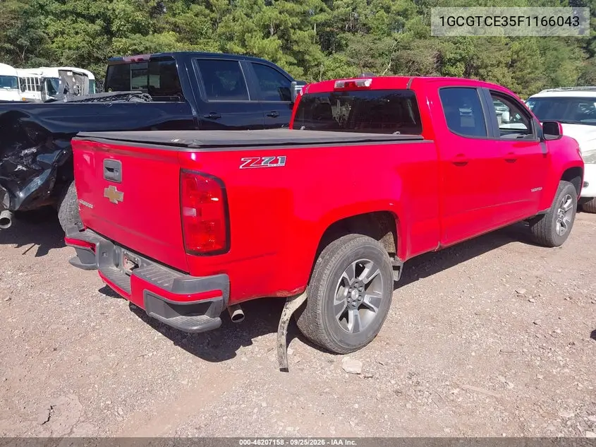 2015 CHEVROLET COLORADO VIN 1GCGTCE35F1166043 — фото 4
