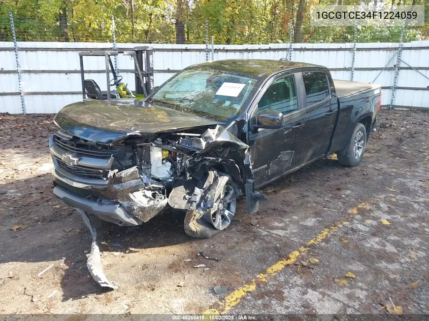 2015 CHEVROLET COLORADO VIN 1GCGTCE34F1224059 — фото 2