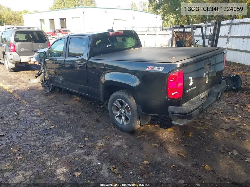 2015 CHEVROLET COLORADO VIN 1GCGTCE34F1224059 — фото 3