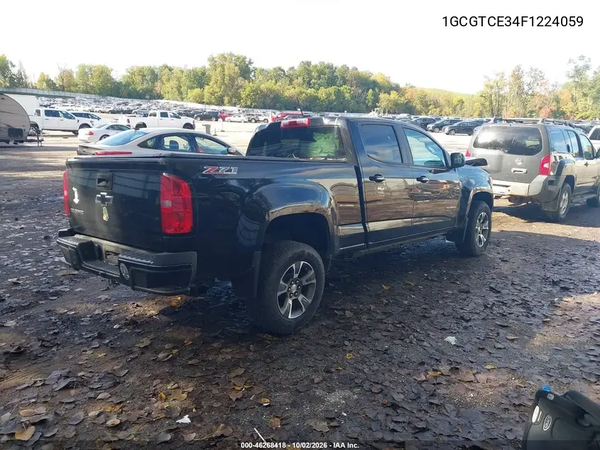 2015 CHEVROLET COLORADO VIN 1GCGTCE34F1224059 — фото 4