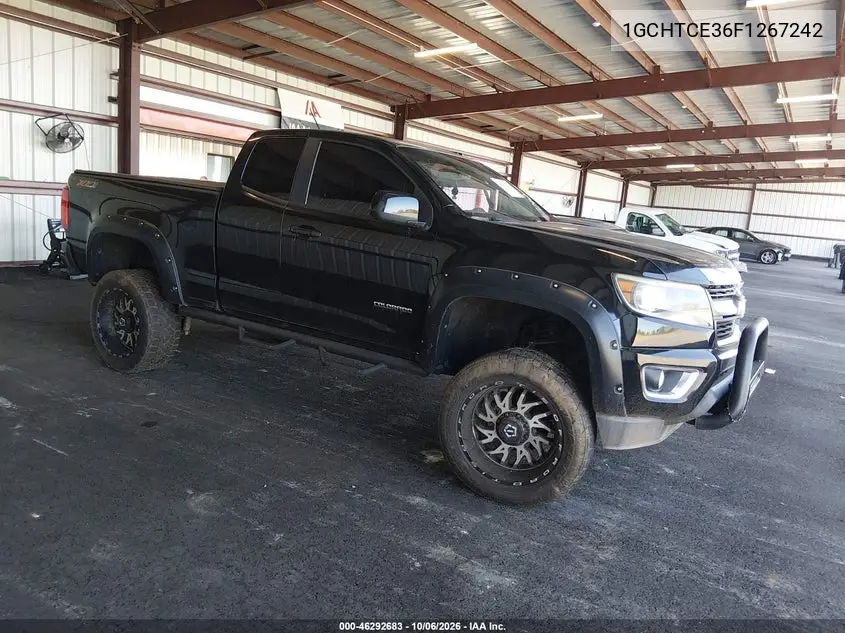 CHEVROLET COLORADO 2015, VIN 1GCHTCE36F1267242