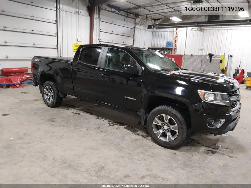 CHEVROLET COLORADO 2015, VIN 1GCGTCE38F1119296