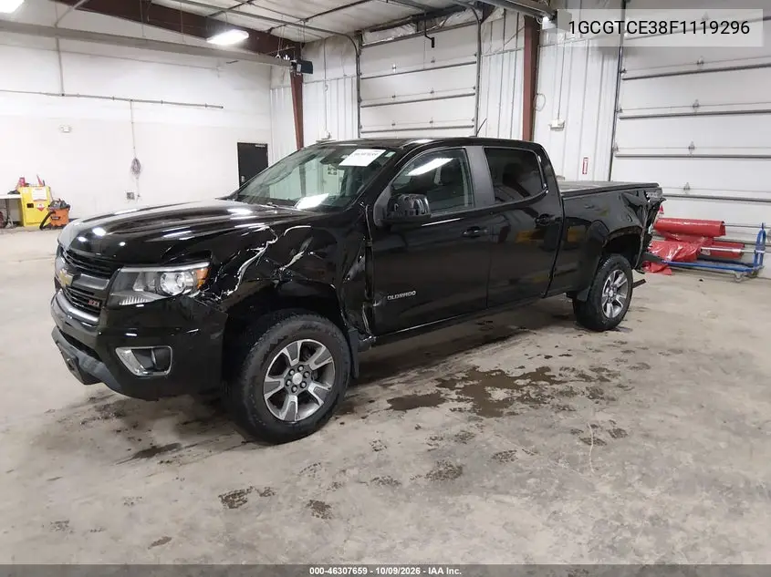 2015 CHEVROLET COLORADO VIN 1GCGTCE38F1119296 — фото 2