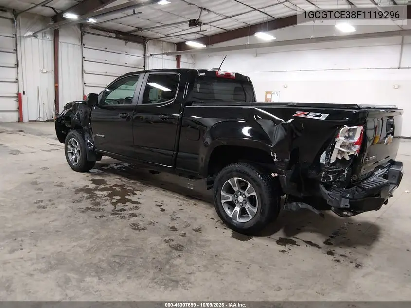 2015 CHEVROLET COLORADO VIN 1GCGTCE38F1119296 — фото 3
