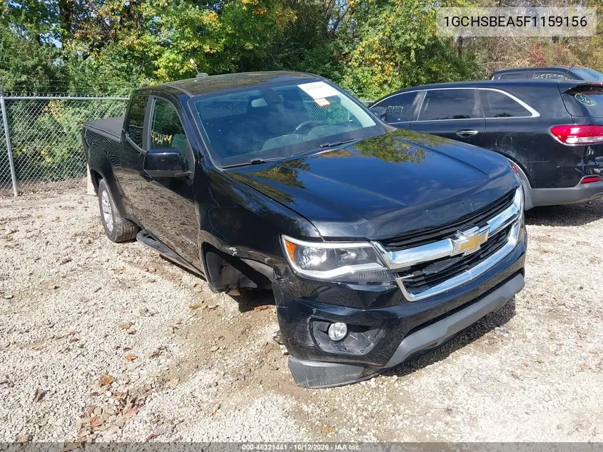 CHEVROLET COLORADO 2015, VIN 1GCHSBEA5F1159156