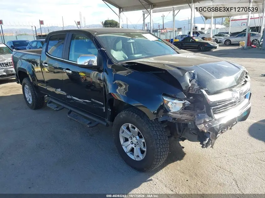 CHEVROLET COLORADO 2015, VIN 1GCGSBE3XF1270539