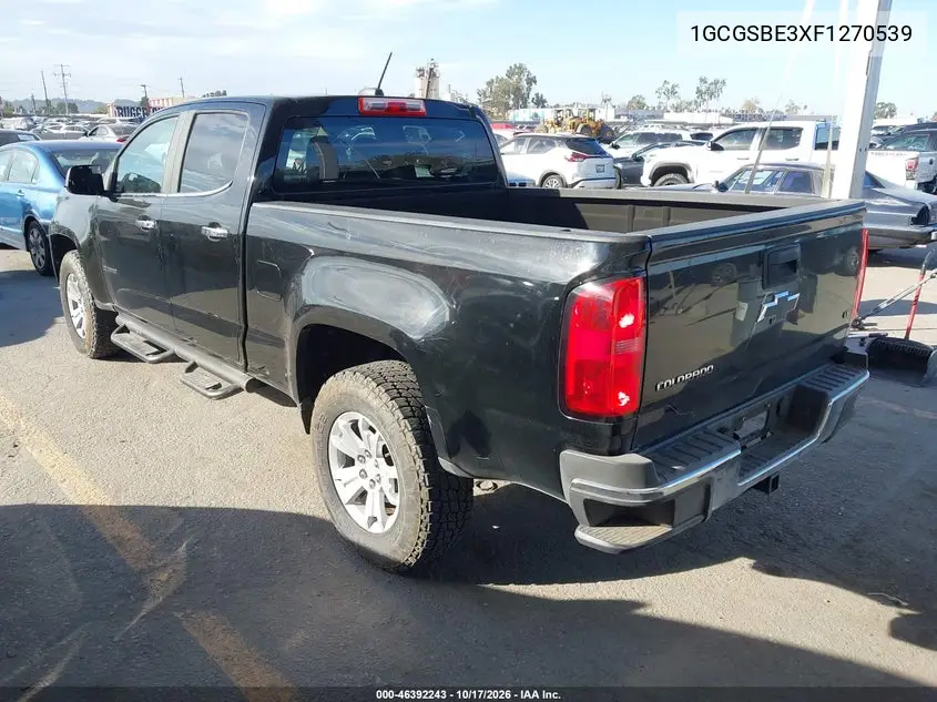 2015 CHEVROLET COLORADO VIN 1GCGSBE3XF1270539 — фото 3