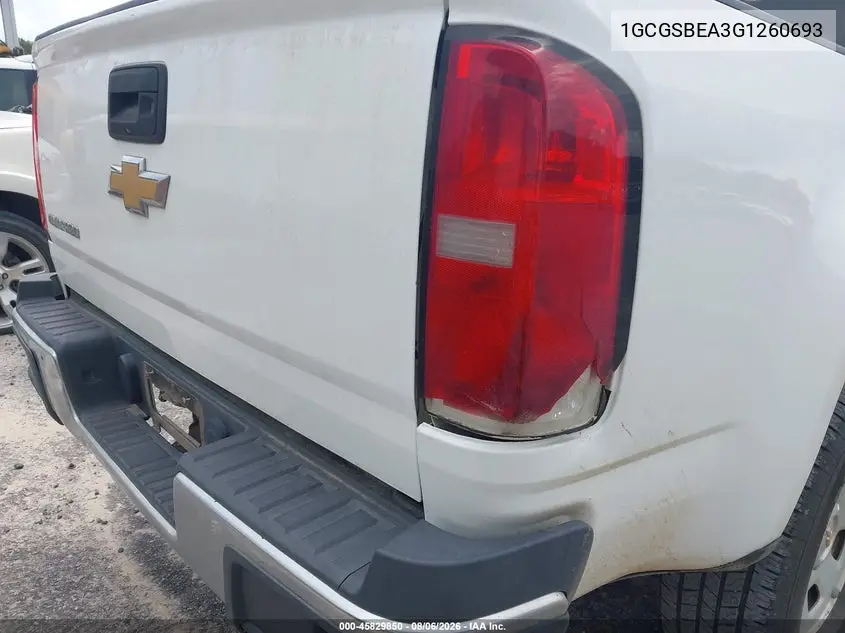 2016 CHEVROLET COLORADO VIN 1GCGSBEA3G1260693 — фото 13