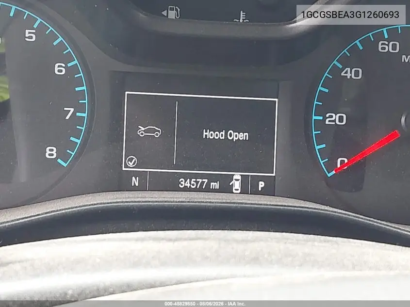 2016 CHEVROLET COLORADO VIN 1GCGSBEA3G1260693 — фото 17