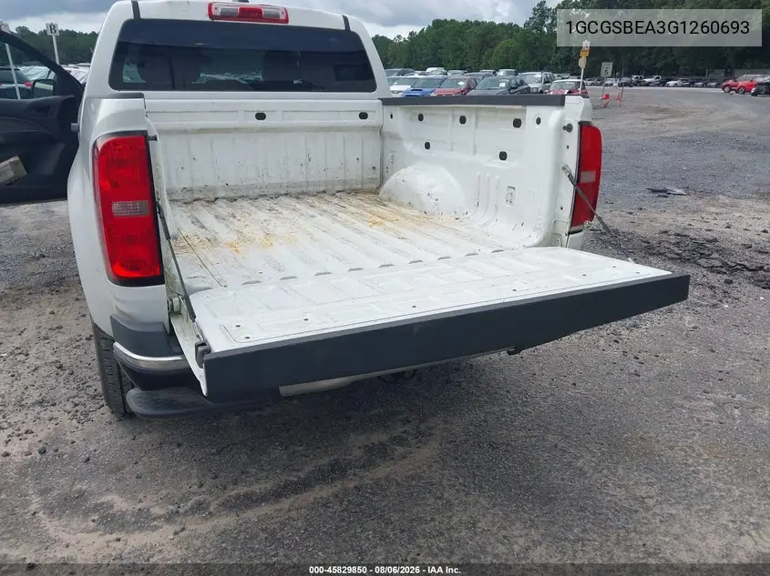 2016 CHEVROLET COLORADO VIN 1GCGSBEA3G1260693 — фото 6