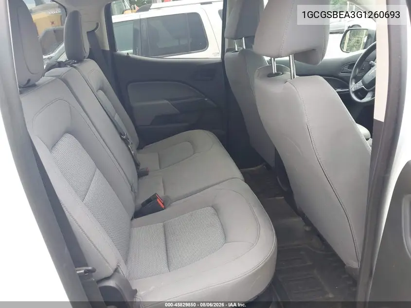 2016 CHEVROLET COLORADO VIN 1GCGSBEA3G1260693 — фото 8