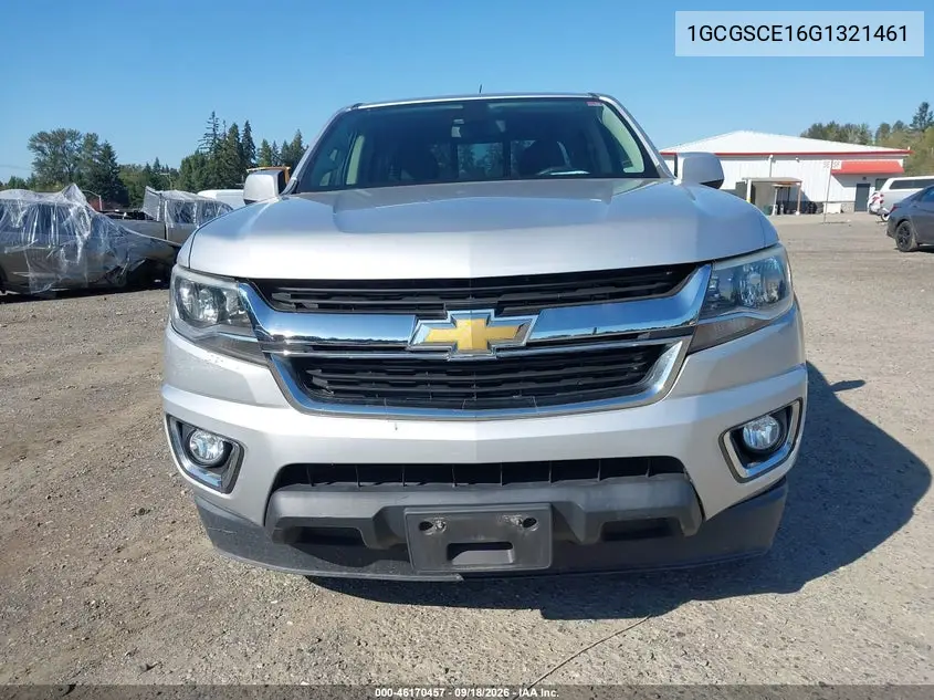 2016 CHEVROLET COLORADO VIN 1GCGSCE16G1321461 — фото 12