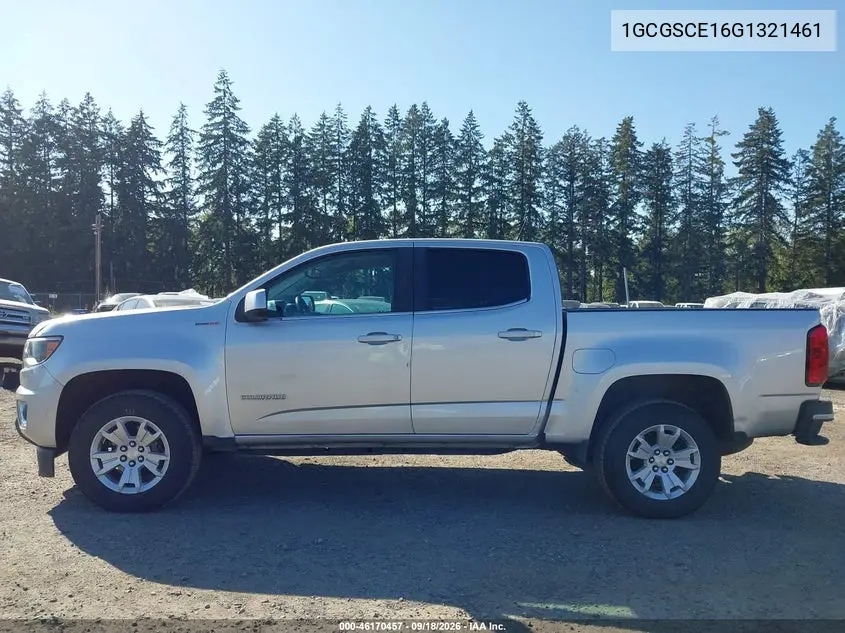 2016 CHEVROLET COLORADO VIN 1GCGSCE16G1321461 — фото 14