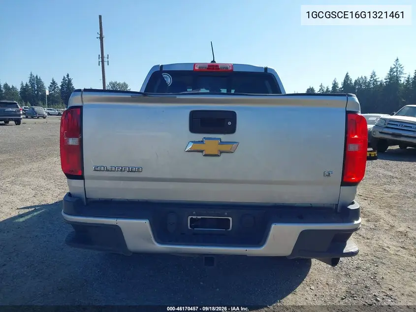 2016 CHEVROLET COLORADO VIN 1GCGSCE16G1321461 — фото 16