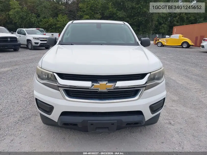 2016 CHEVROLET COLORADO VIN 1GCGTBE34G1245652 — фото 14
