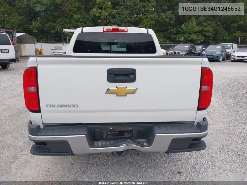 2016 CHEVROLET COLORADO VIN 1GCGTBE34G1245652 — фото 18