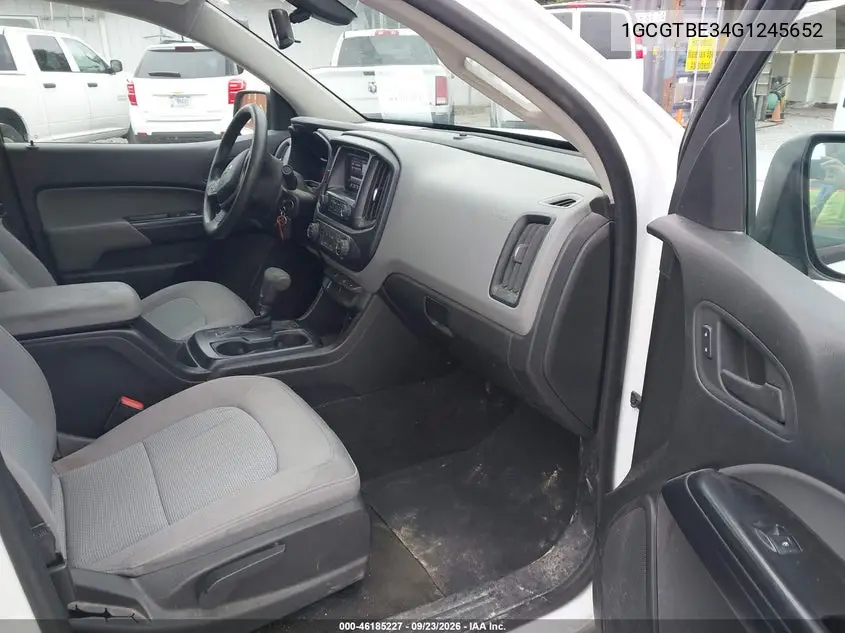 2016 CHEVROLET COLORADO VIN 1GCGTBE34G1245652 — фото 5