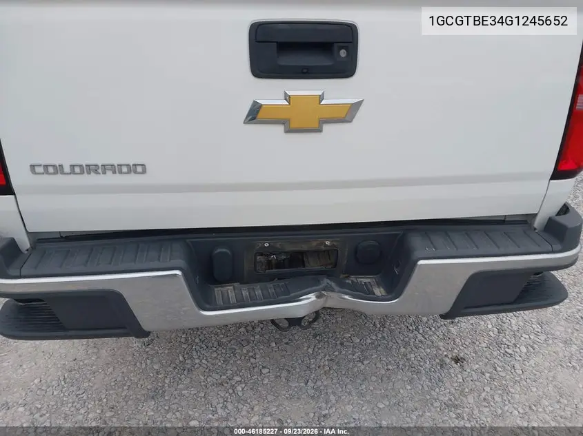 2016 CHEVROLET COLORADO VIN 1GCGTBE34G1245652 — фото 6