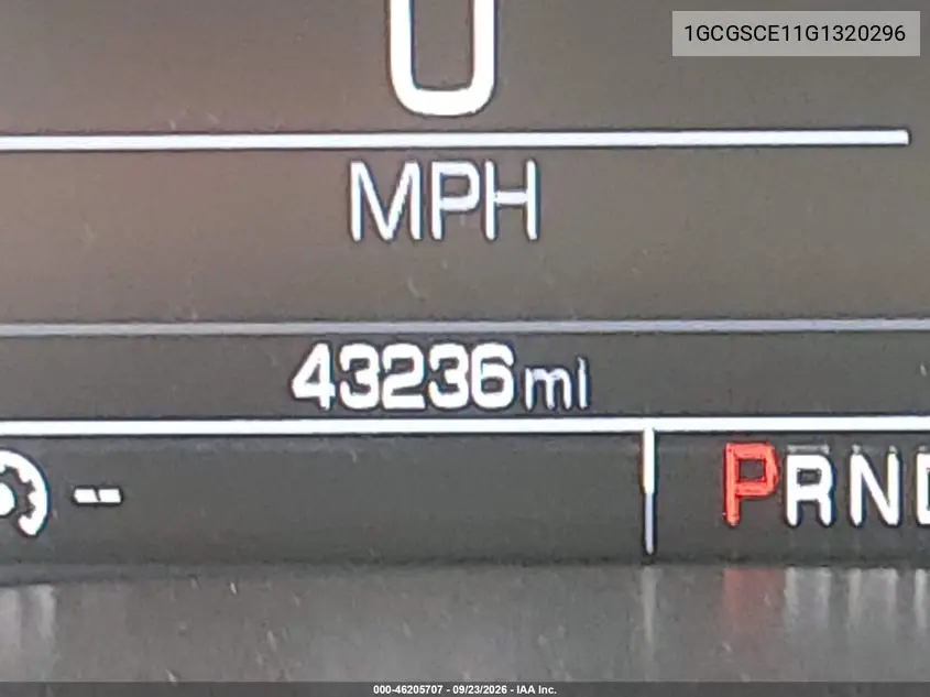 2016 CHEVROLET COLORADO VIN 1GCGSCE11G1320296 — фото 15