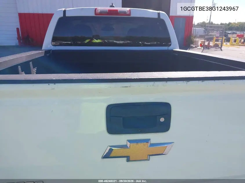 2016 CHEVROLET COLORADO VIN 1GCGTBE38G1243967 — фото 12