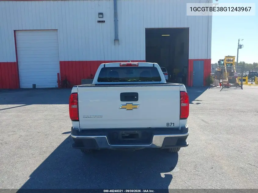 2016 CHEVROLET COLORADO VIN 1GCGTBE38G1243967 — фото 19