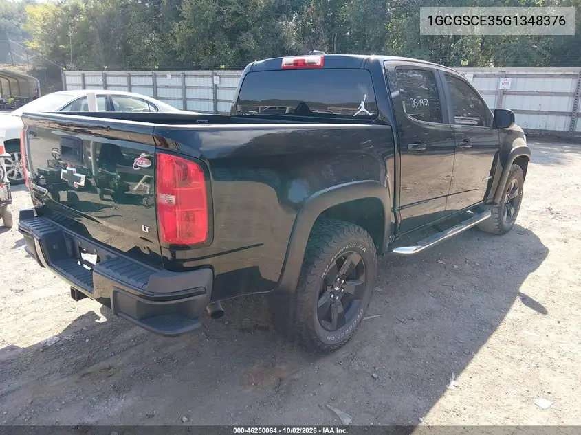 2016 CHEVROLET COLORADO VIN 1GCGSCE35G1348376 — фото 4