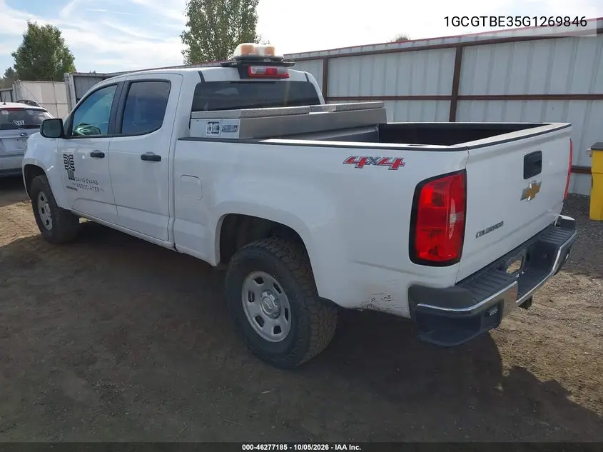2016 CHEVROLET COLORADO VIN 1GCGTBE35G1269846 — фото 3