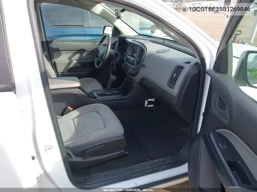 2016 CHEVROLET COLORADO VIN 1GCGTBE35G1269846 — фото 5