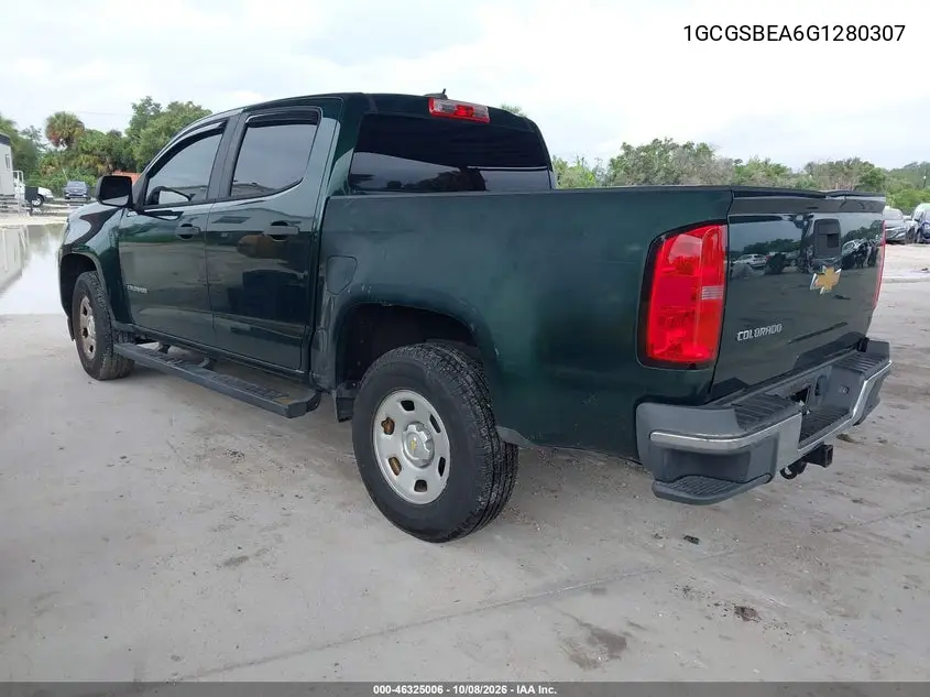 2016 CHEVROLET COLORADO VIN 1GCGSBEA6G1280307 — фото 3
